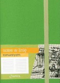 Notes A6 Linia Romantyzm Zielony ANTRA