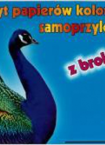 Zeszyt papierów kolorowych samoprzyl. A4 brokat