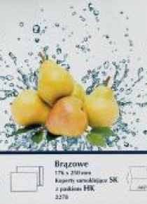 Koperty brązowe B5 HK B/O BM (50szt)