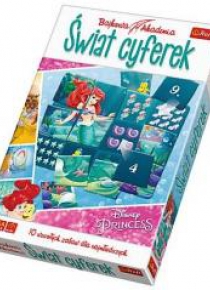 Świat cyferek Princess. Bajkowa Akad. TREFL