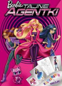 Kolorowanka i naklejki. Barbie™ Tajne agentki