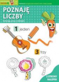 Marchewkowe zadania 3-6 lat. Poznaję liczby