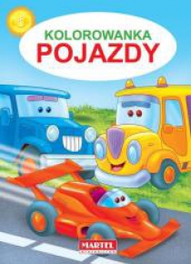 Kolorowanka. Pojazdy
