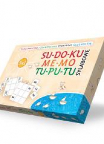 Zestaw 3w1 - Su-do-ku, me-mo, tu-pu-tu sylabowe