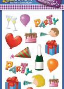 Naklejki papierowe - Party