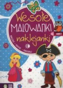 Wesołe malowanki naklejanki 2