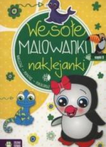 Wesołe malowanki naklejanki 3