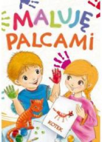 Maluję palcami. Kotek