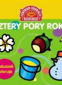 Maluszek koloruje. Cztery pory roku