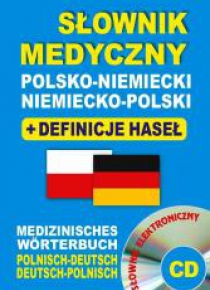 Słownik medyczny pol-niem, niem-pol + defin. + CD