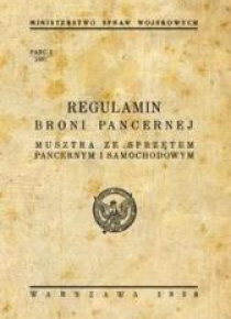 Regulamin broni pancernej...
