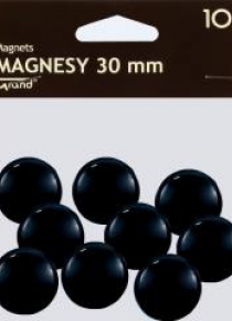Magnes 30mm czarny (10szt) GRAND