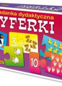 Układanka dydaktyczna - Cyferki