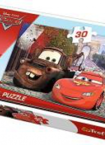 Puzzle 30 Złomek i Zygzak w Europie TREFL