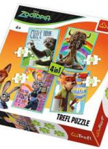 Puzzle 4w1 Portrety TREFL