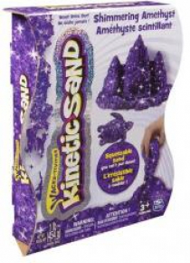 Kinetic Sand - połyskujący piasek 454g fioletowy