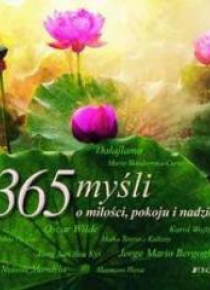 365 myśli o miłości pokoju i nadziei