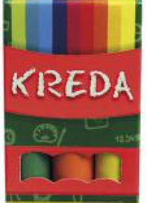 Kreda uniwersalna 3 kolory