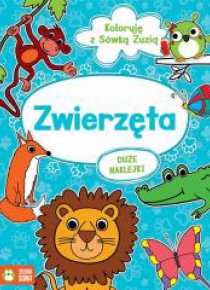 Koloruję z Sówką Zuzią. Zwierzęta