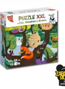 Puzzle XXL Mieszkańcy drzewa EDGARD