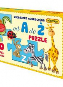 Układanka edukacyjna - Od A do Ż