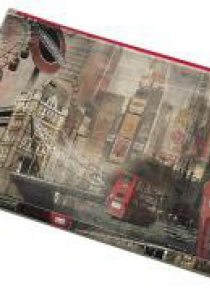 Koperta z nadrukiem zip A4 PP London