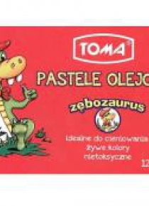 Pastele olejowe De Luxe 12 kolorów TOMA