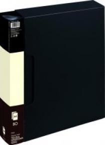 Teczka ofertowa 80 koszulek czarna GRAND