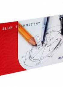 Blok techniczny A3/10K biały GRAND
