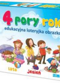 Edukacyjna loteryjka obrazkowa - 4 pory roku