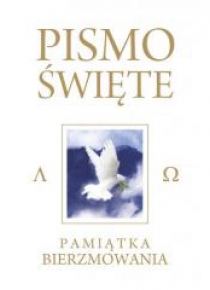 Pismo Święte Kremowe - Pamiątka Bierzmowania