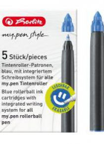 Naboje do pióra kulkowego My.pen niebieskie