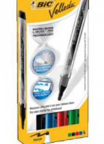 Marker Velleda Liquid Mix 4 kolory BIC