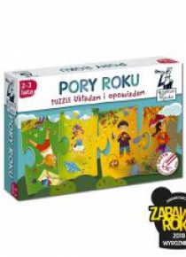 Puzzle Układam i opowiadam Pory roku EDGARD