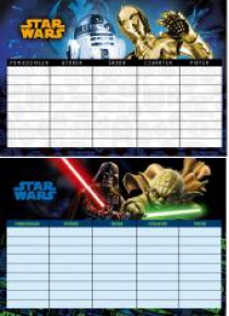 Plan Lekcji Star Wars Mix (25szt) DERFORM