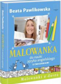 Malowanka do nauki j. angielskiego z ćwiczeniami