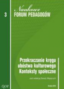 Przekraczanie kręgu ubóstwa kulturowego...