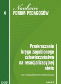 Przekraczanie kręgu zagubionego człowieczeństwa..