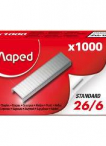 Zszywki 26/6 1000szt MAPED