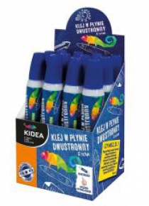 Klej w płynie dwustronny 35g (12szt) KIDEA
