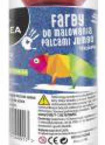 Farby do malowania palcami Jumbo 4 kolory KIDEA