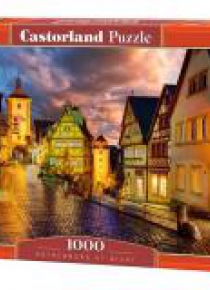 Puzzle 1000 Rothenburg at Night CASTOR