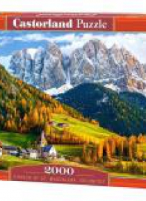 Puzzle 2000 Church of St.Magdalena-Dolomites CASTO