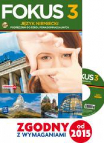 Fokus j. niem. podr PG ZP cz.3 + CD w.2016 WSiP