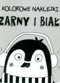 Kolorowe naklejki - Czarny i Biały