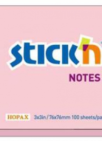 Notes samoprzylepny różowy pastelowy