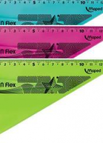 Ekierka Twist'n Flex niełamliwa 15cm mix MAPED