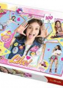 Puzzle 100 Luna kolaż TREFL