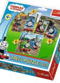 Puzzle 3w1 Tomek rusza do akcji TREFL