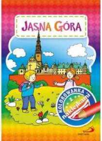 Kolorowanka z naklejkami. Jasna Góra